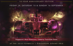 EGO Brand International Featured at Formula 1 Racing Tour in Singapore (September 14th - 16th)