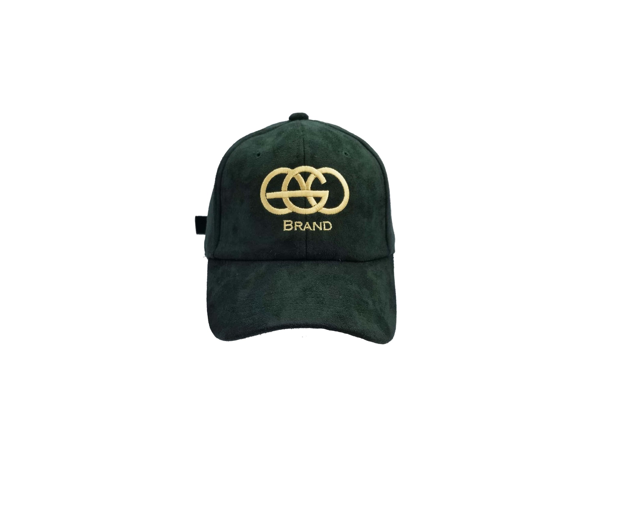 Green EGO Brand Suede Adjustable Hat