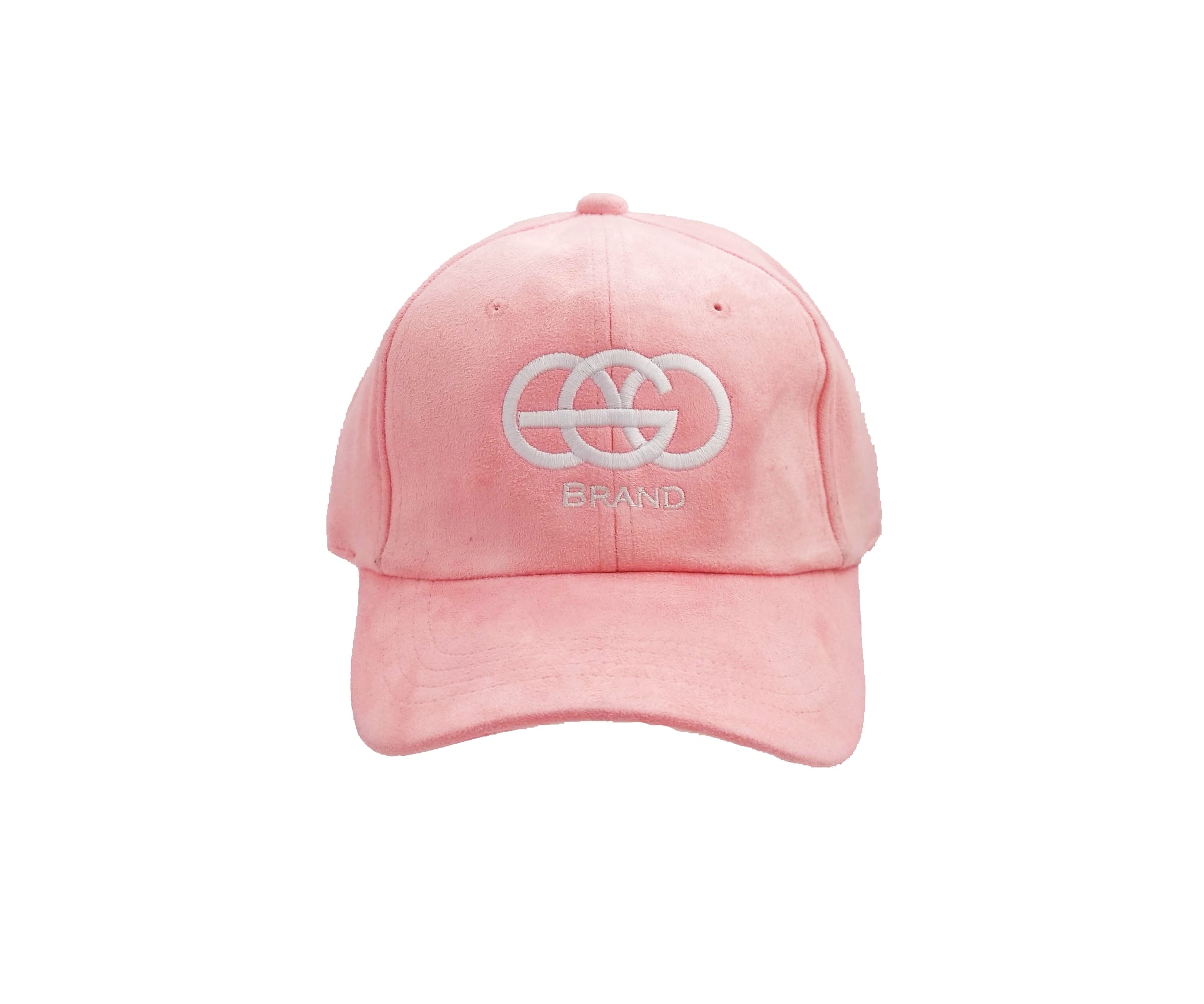 Pink EGO Brand Suede Adjustable Hat